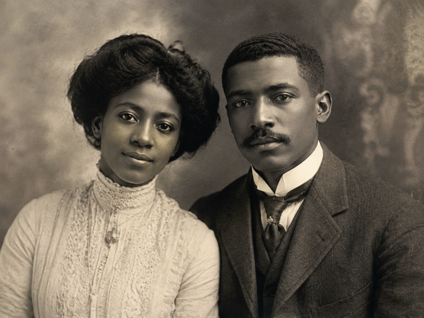 Vintage Black Couple_Family