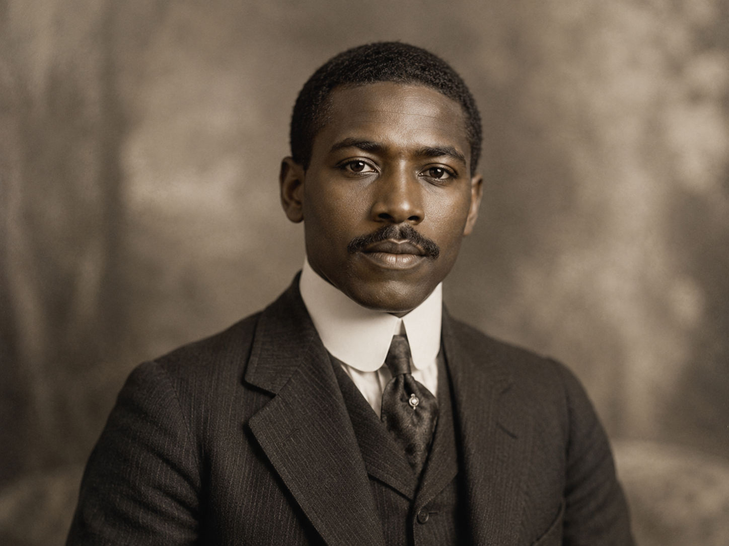 Vintage Black Man genealogy
